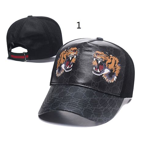 black gucci ny hat|black tiger gucci hat.